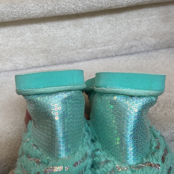 justice sparkle & light up slippers - Picture 8 of 9